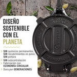 Tortillera Pataconera Hierro Fundido Curado Ø 16.5 cm