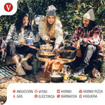 Sartén Hierro Fundido Curado Ø 16.5cm