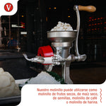 Molino Manual de Hierro Fundido Tolva Baja