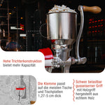 Getreidemühle Manuelle Gusseiserne Hoher Trichter