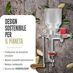 Mulino Manuale in Ghisa con Tramoggia Alta