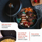 Horno Holandés Hierro Fundido Curado 3.8L