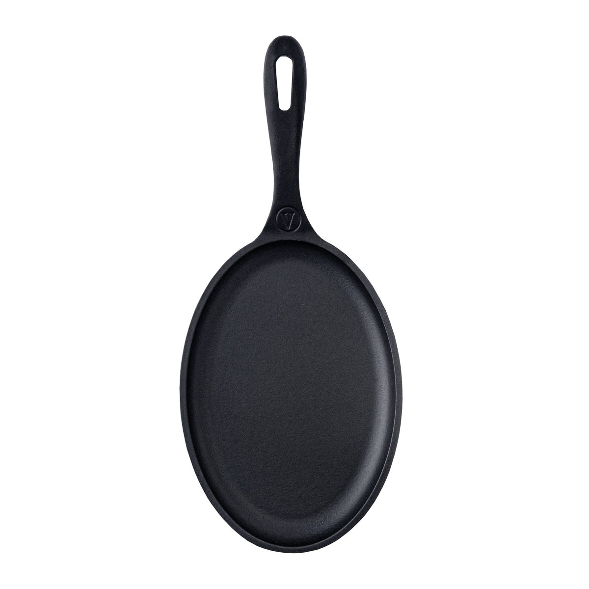 Fajita-Pfanne Gusseisen Eingebrannte 25x18 cm