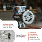 Picadora Trituradora de Carne Manual N10