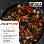 Paellera Hierro Fundido Curado Ø 33cm