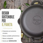 Padella per Paella in Ghisa Stagionata Ø33 cm
