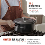Dutch Oven Gusseisen Emailliert 3.8 L