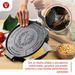 Tortillera Pataconera Hierro Fundido HD Curado Ø 25 cm