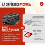 Presse à Tortilla - Pataconera HD en Fonte Assaisonné Ø25 cm