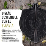 Tortillera Pataconera Hierro Fundido HD Curado Ø 25 cm