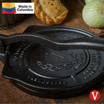 Tortillera Pataconera Hierro Fundido HD Curado Ø 25 cm