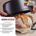 Dutch Oven Combo Gusseisen Eingebrannte 5.7 L