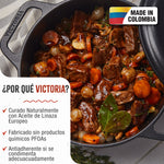 Horno Holandés Hierro Fundido Curado 5.7L