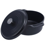 Horno Holandés Hierro Fundido Curado 6.6L