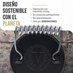 Prensa Hamburguesas Hierro Fundido Curado 16.5cm