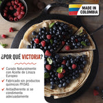 Plancha Pizza Hierro Fundido Curado Ø 38cm