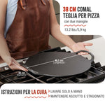 Teglia per Pizza in Ghisa Stagionata Ø38 cm