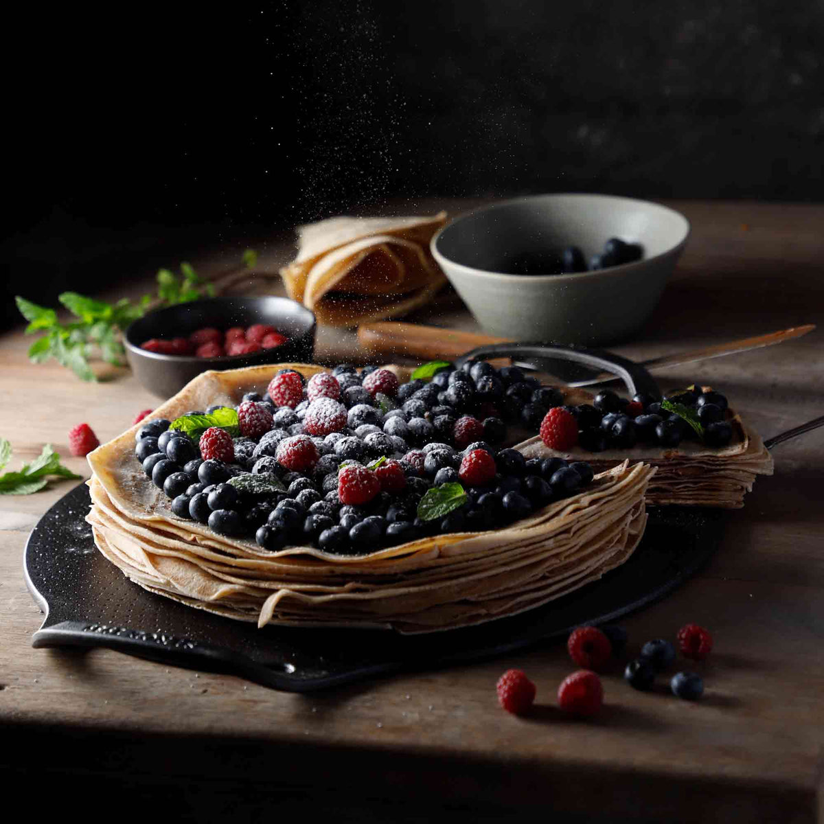 Plancha Pizza Hierro Fundido Curado Ø 38cm