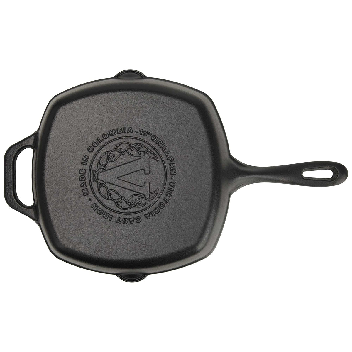 Sartén Grill Hierro Fundido Esmaltado 25x25cm