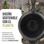 Plancha Comal Hierro Fundido Esmaltado Ø 30cm