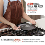 Teglia per Pizza in Ghisa Smaltata Ø25 cm