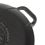 Grillplatte für Pizza Emailliert Gusseisen Ø 25 cm