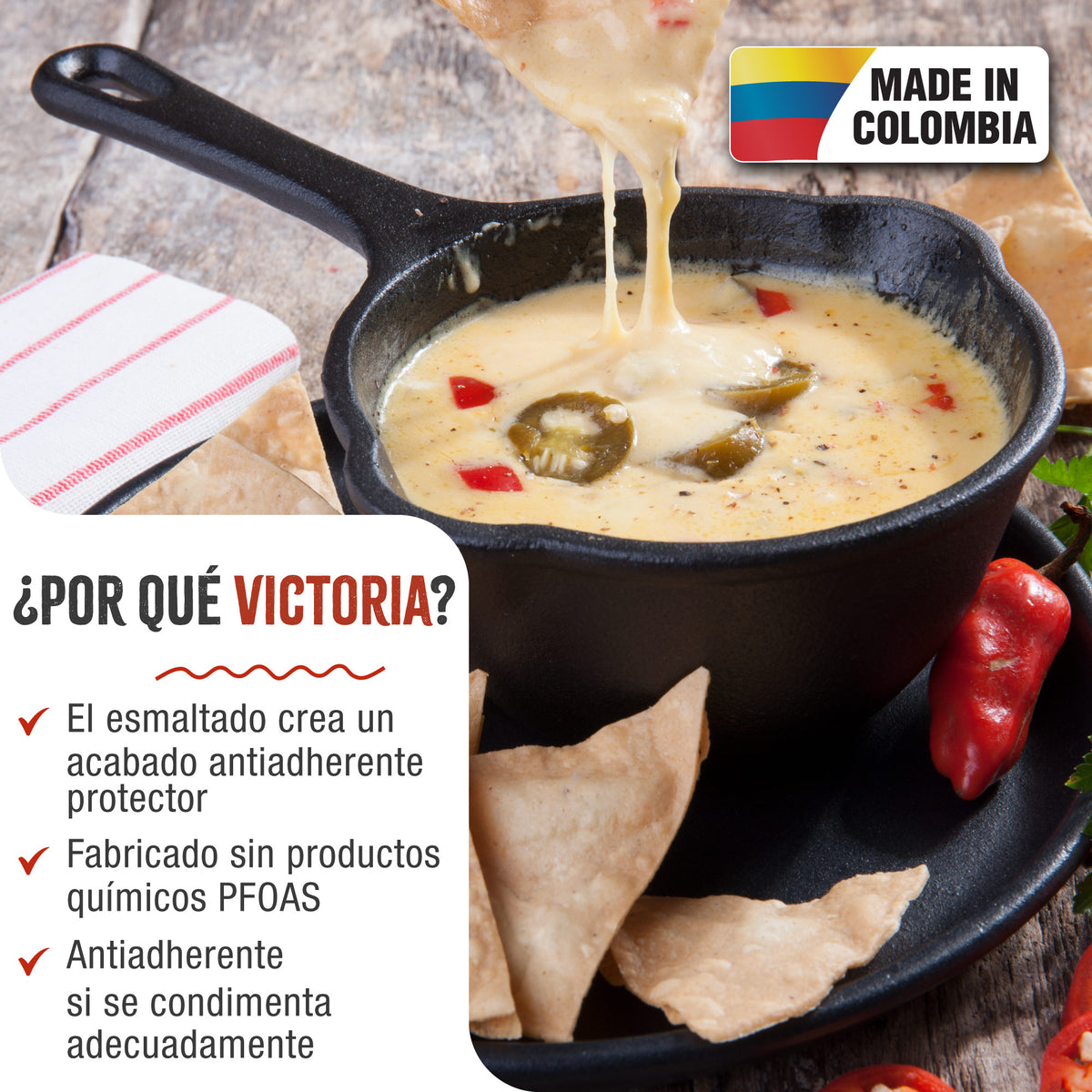 Salsero Hierro Fundido Esmaltado 0.4L