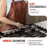 Stielkasserolle Emaillierte Gusseisen 0.4 L