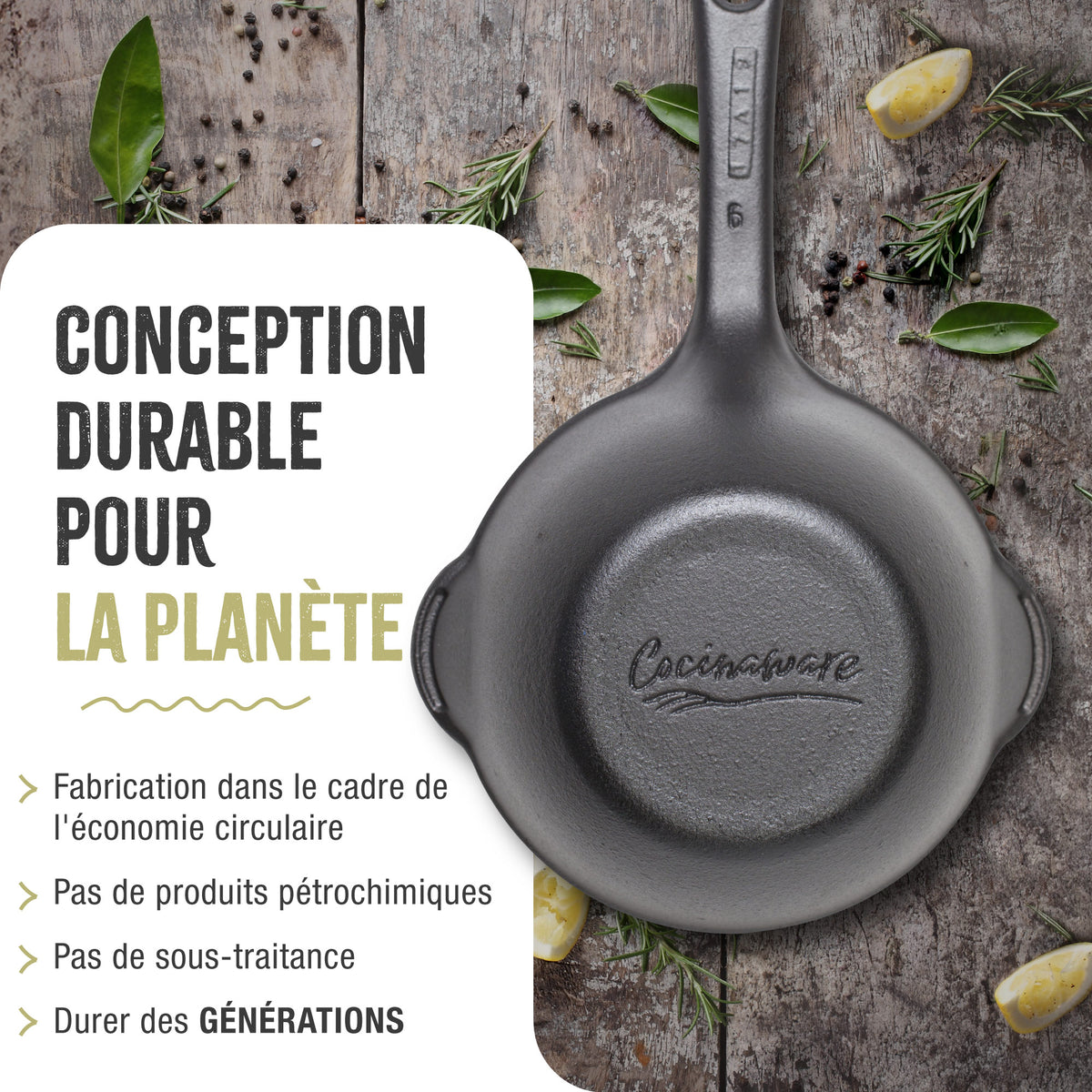 Casserole à Sauce Fonte Émaillée 0.4 L