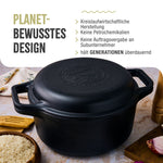 Dutch Oven Combo Gusseisen Emailliert 5.7 L