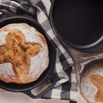 Horno Holandés Combo Hierro Fundido Esmaltado 5.7L