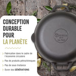Poêle à Paella en Fonte Émaillée Ø33 cm