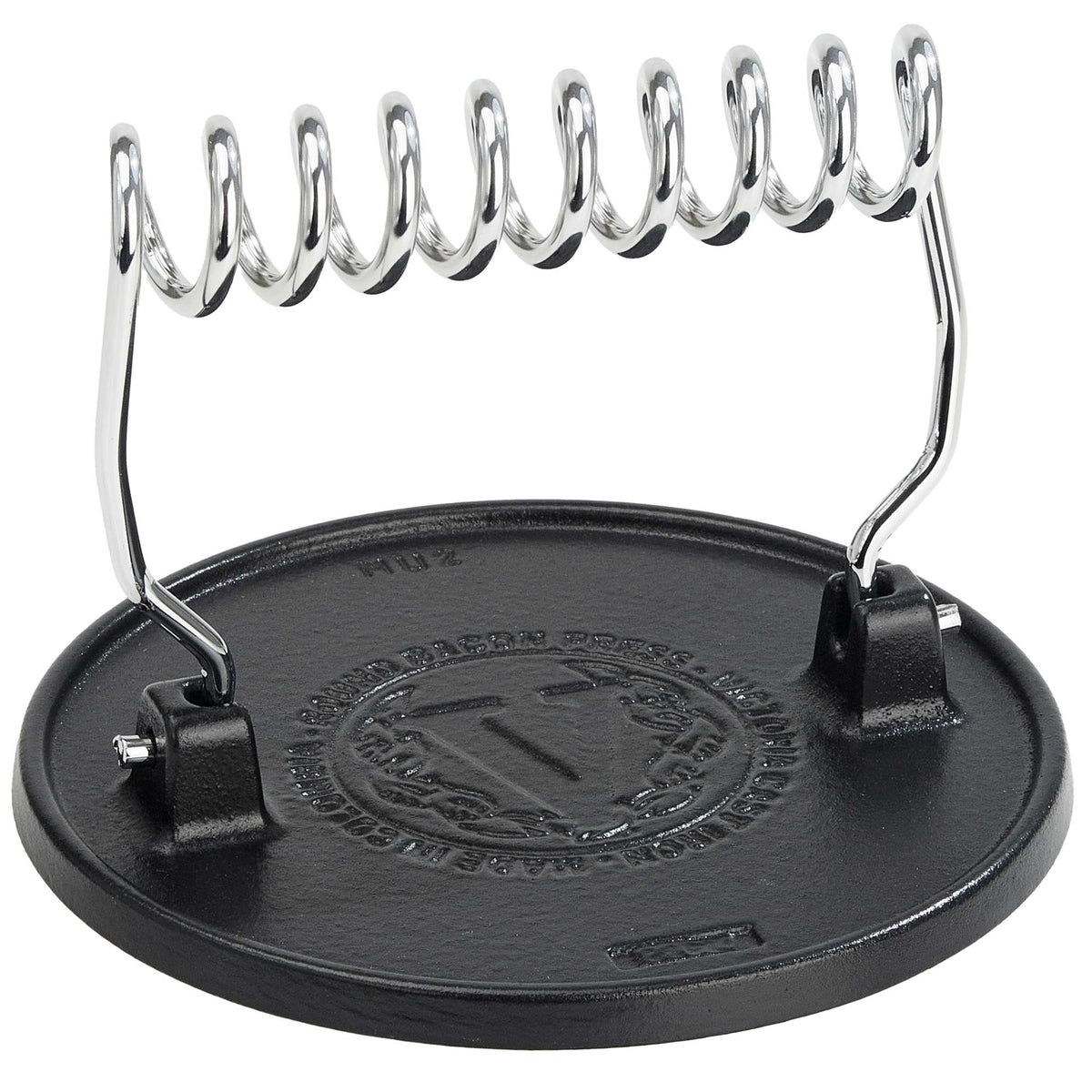 Prensa Hamburguesas Hierro Fundido Esmaltado 16.5cm