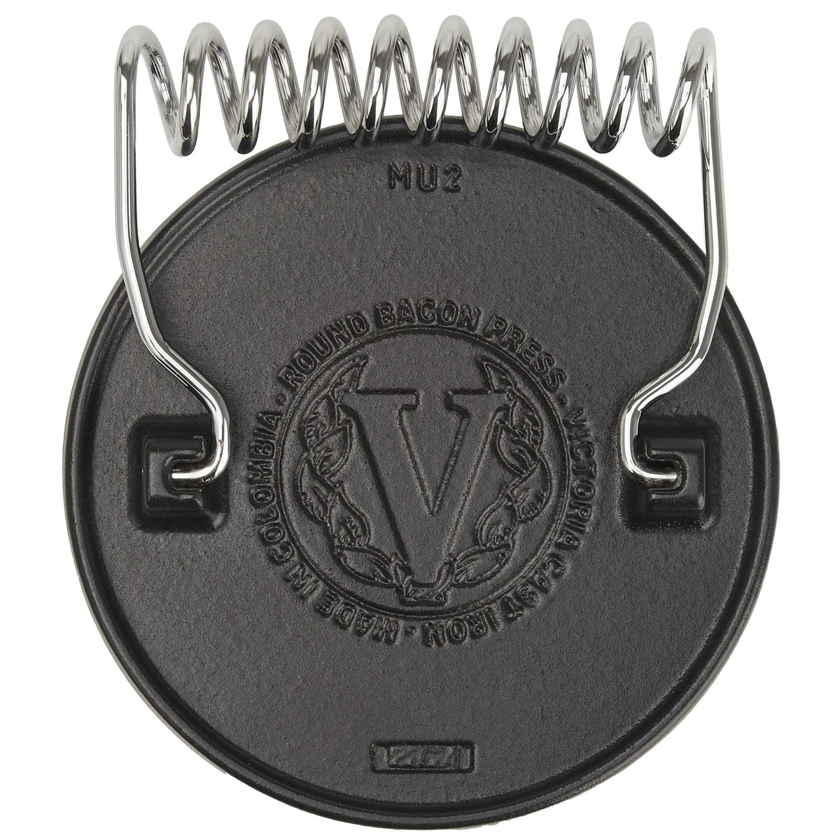 Prensa Hamburguesas Hierro Fundido Esmaltado 16.5cm