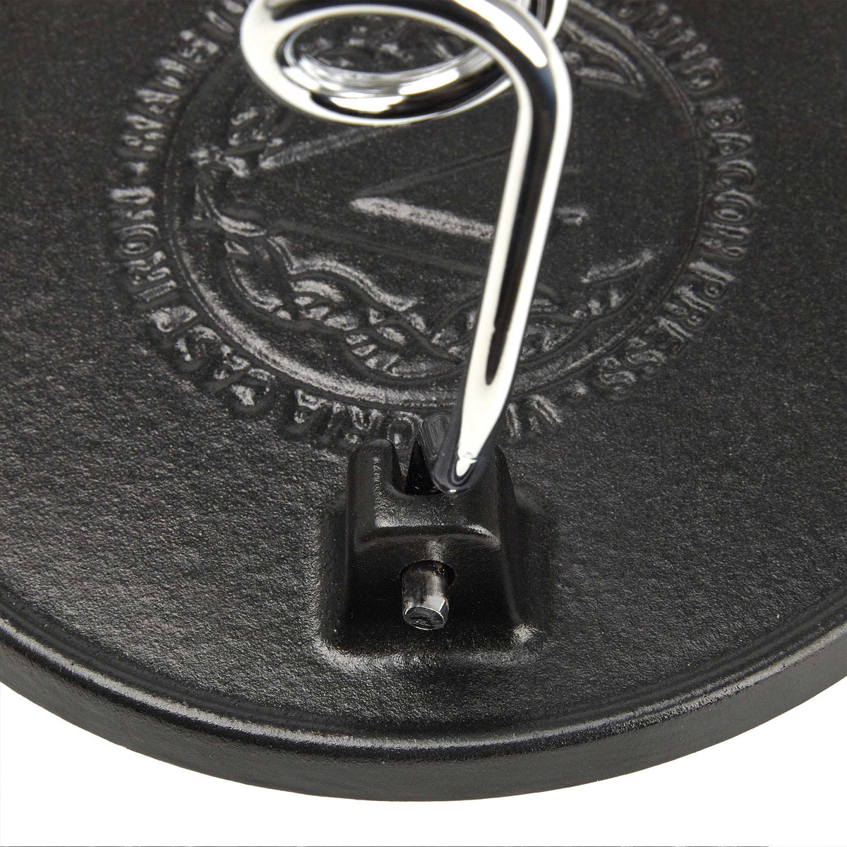 Prensa Hamburguesas Hierro Fundido Esmaltado 16.5cm