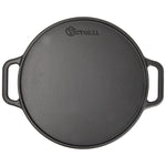 Plancha Asar Redonda Hierro Fundido Esmaltado 32 cm