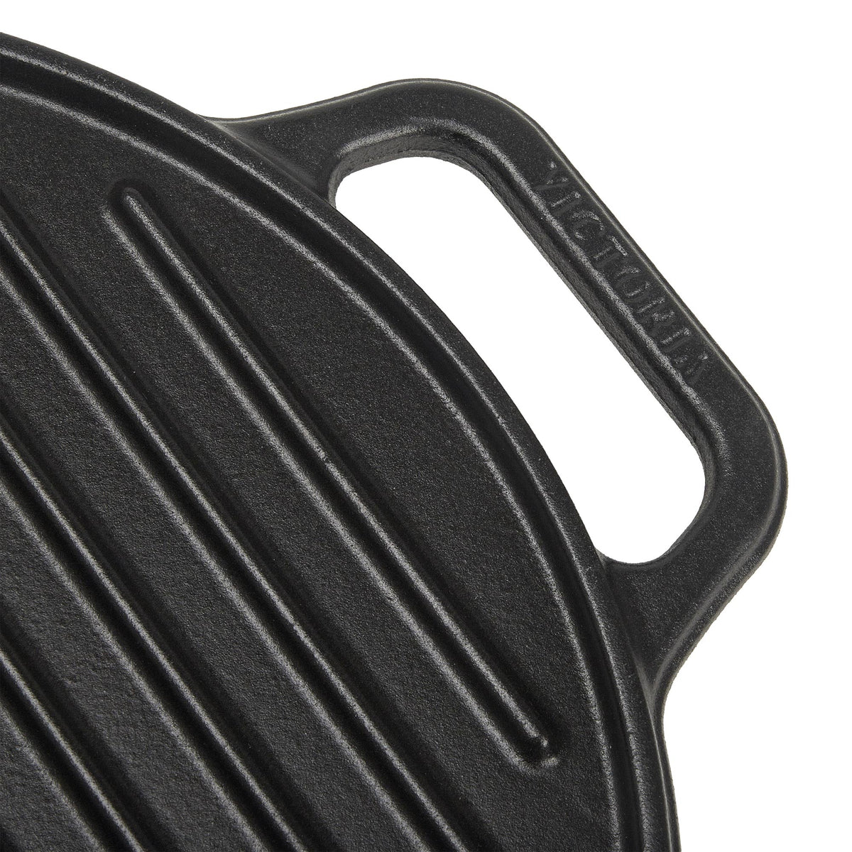 Plancha Asar Redonda Hierro Fundido Esmaltado 32 cm