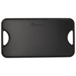 Plancha Asar Reversible Hierro Fundido Esmaltado 47x25cm