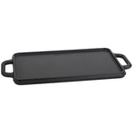 Plancha Asar Reversible Hierro Fundido Esmaltado 33x21cm