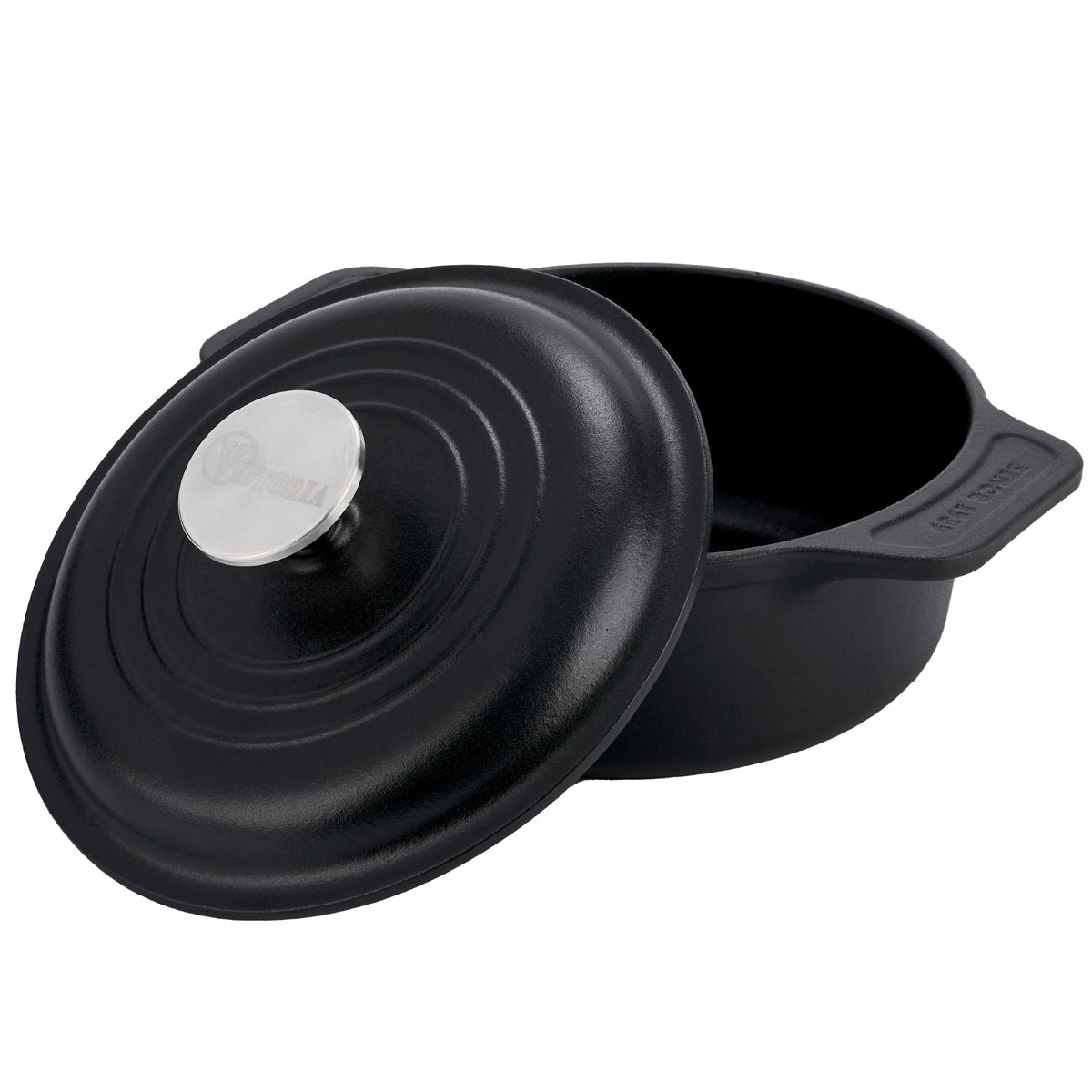 Horno Holandés Hierro Fundido Curado 1.9L