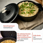 Dutch Oven Gusseisen Eingebrannte 1.9 L