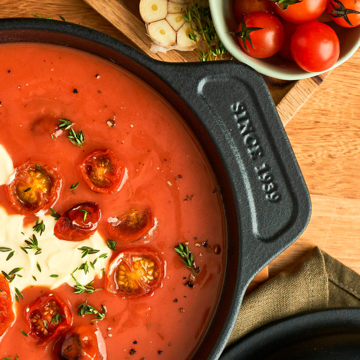 Horno Holandés Hierro Fundido Curado 1.9L