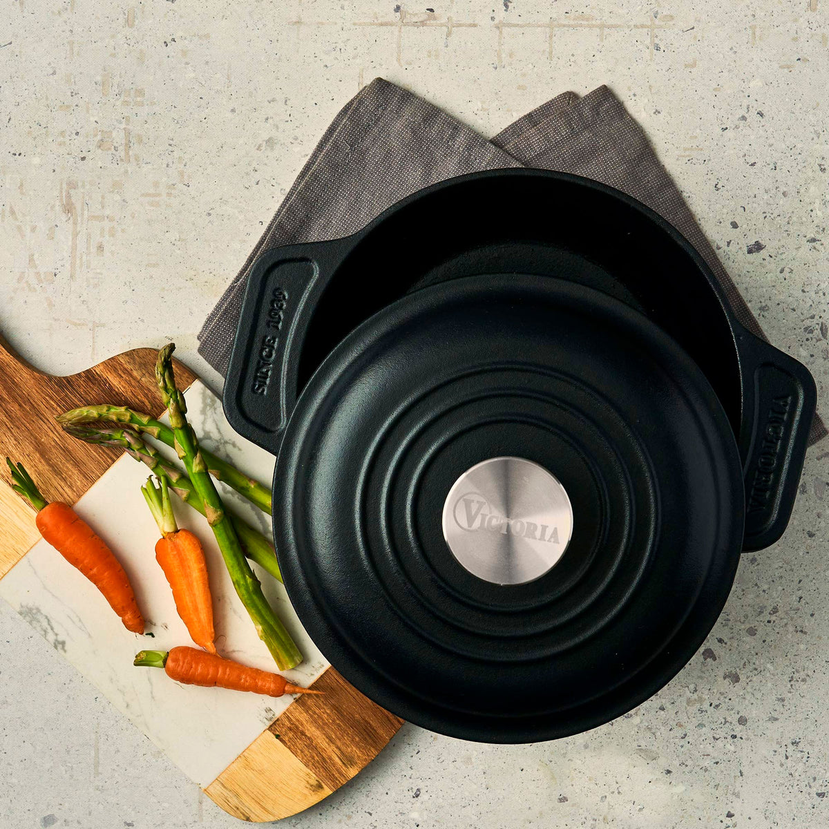 Cocotte en Fonte Assaisonnée 1.9 L