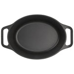 Horno Holandés Combo Hierro Fundido Esmaltado Ovalado 5.7L