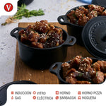 Mini Cocotte Hierro Fundido Esmaltado 0.3L