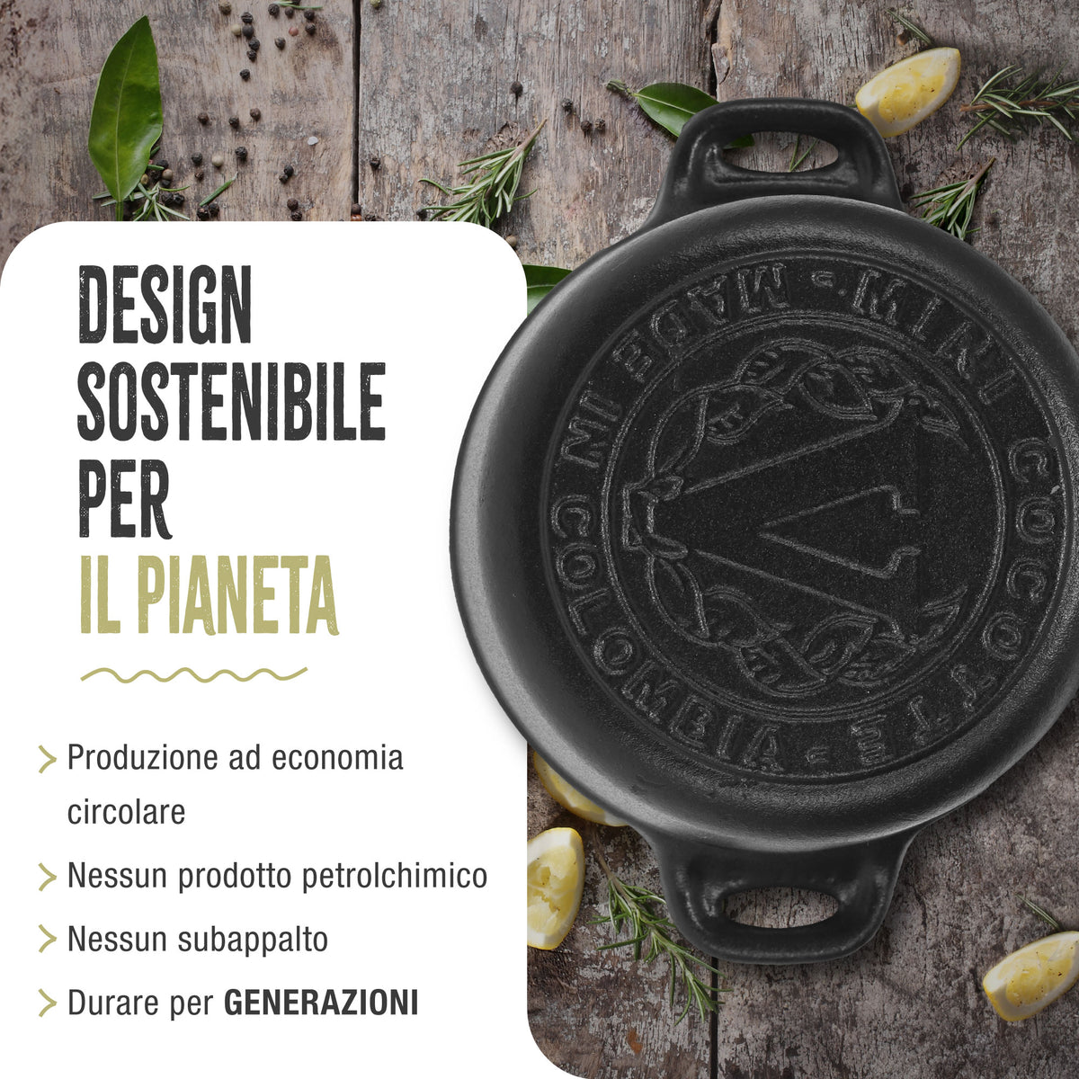 Mini Cocotte in Ghisa Smaltata 0.3 L