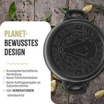 Mini-Cocotte Gusseisen Emailliert 0.3 L