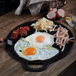 Grillplatte Budare Gusseisen Emailliert Ø 38 cm