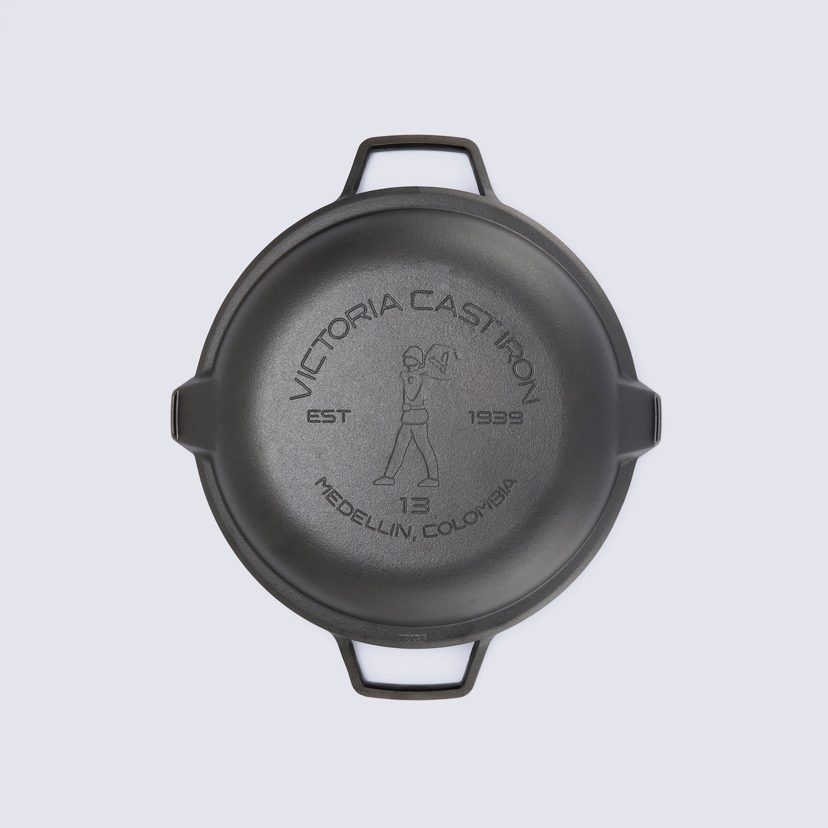 Poêle à Paella en Fonte Assaisonnée Signature Classic Ø 33 cm