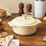 Cocotte en Fonte Émaillée White Sable 1.9 L